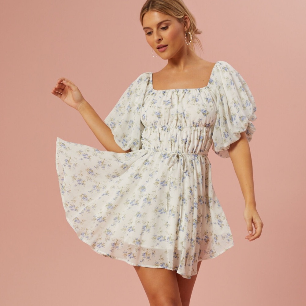 Altar’d State Amabella Puff Sleeve Dress